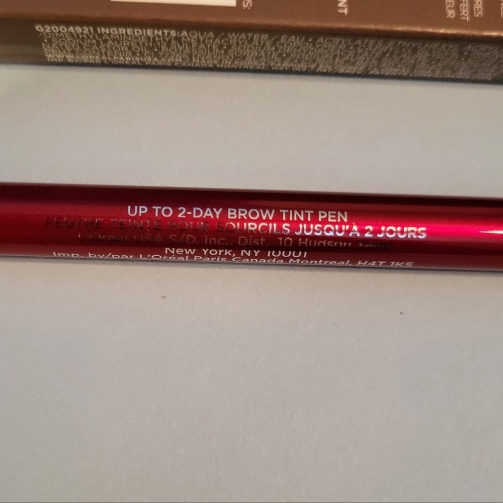 🩷 3/$15 L'Oreal Faux Brow Pencil: Dark Blonde (391), NIB - Picture 4 of 5